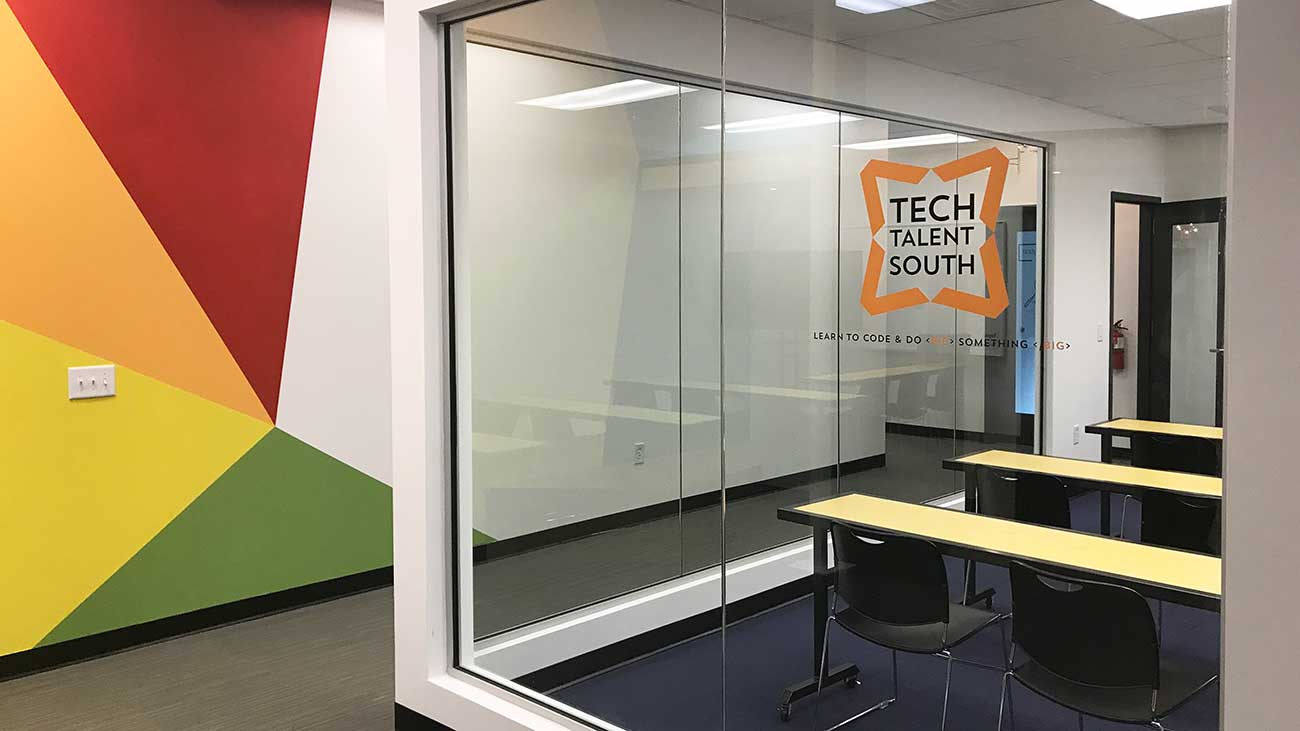 Tech talent south classroom